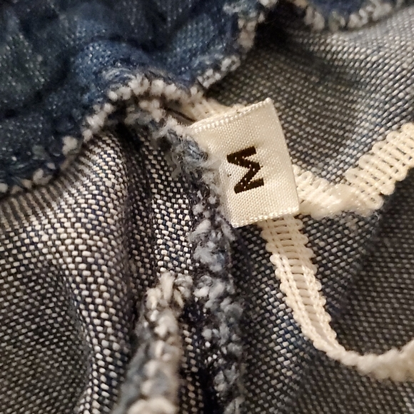 On The Rocks California Women's Denim Button-Down Long Sleeve & Skirt - Medium - Picture 11 of 11